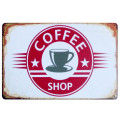 24 Styles SHOP Signs Vintage Metal Tin Sign Cafe Pub Bar Decorative Poster Plaque Home Wall Decor Come In We're Open Plates A764