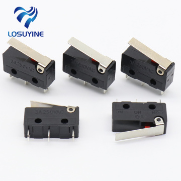 10PCS Limit Switch, 3 Pin N/O N/C High quality All New 5A 250VAC KW11-3Z Micro Switch Factory direct sale