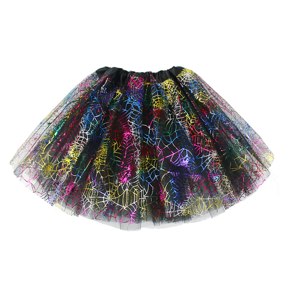 Halloween Baby Girls Tutu Skirt Pumpkin Print Toddler Girls Kids Clothes 2020 Mini Short Little Girl Birthday Christmas Pleated