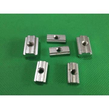 Free delivery 10pcs industrial aluminum profile accessories GB T slider nut 30-40 series, M3-M4-M5-M6-M8