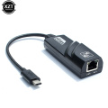 Type C to RJ45 LAN Network Card Reversible USB 3.1 Interface (USB-C) to RJ45 100/1000Mbps Gigabit Ethernet LAN Network hot sale