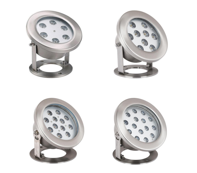 Underwater spotlight for fountain
