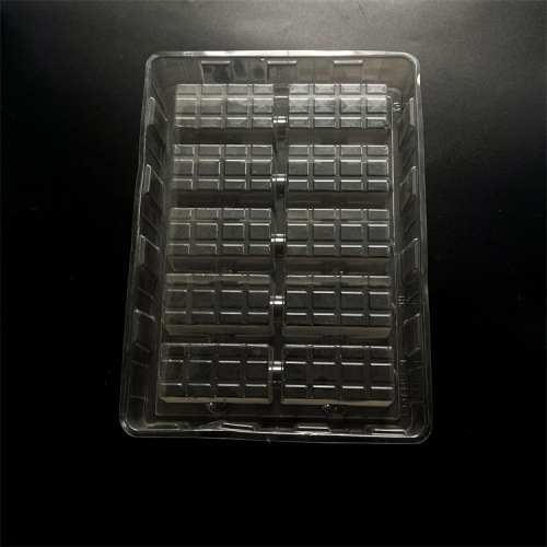 clamshell vacuum forming PET blister packaging tray wholesale