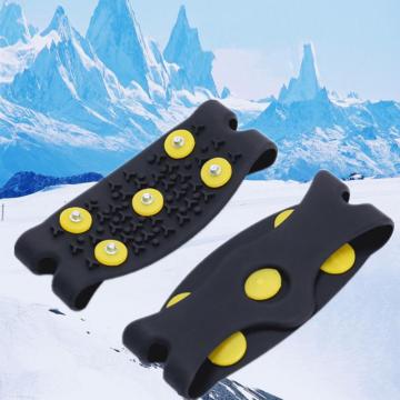 Non Slip Snowshoes Spikes Winter Anti Slip Ice Grips Cleats Crampons Outdoor Climbing Shoes Cover Crampons Winter Shoe Cover