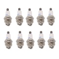 10Pcs Mini Lawn Mower Spark-Plug L7Tc Br2Lm For Briggs Stratton Motors 55Mmx22Mm