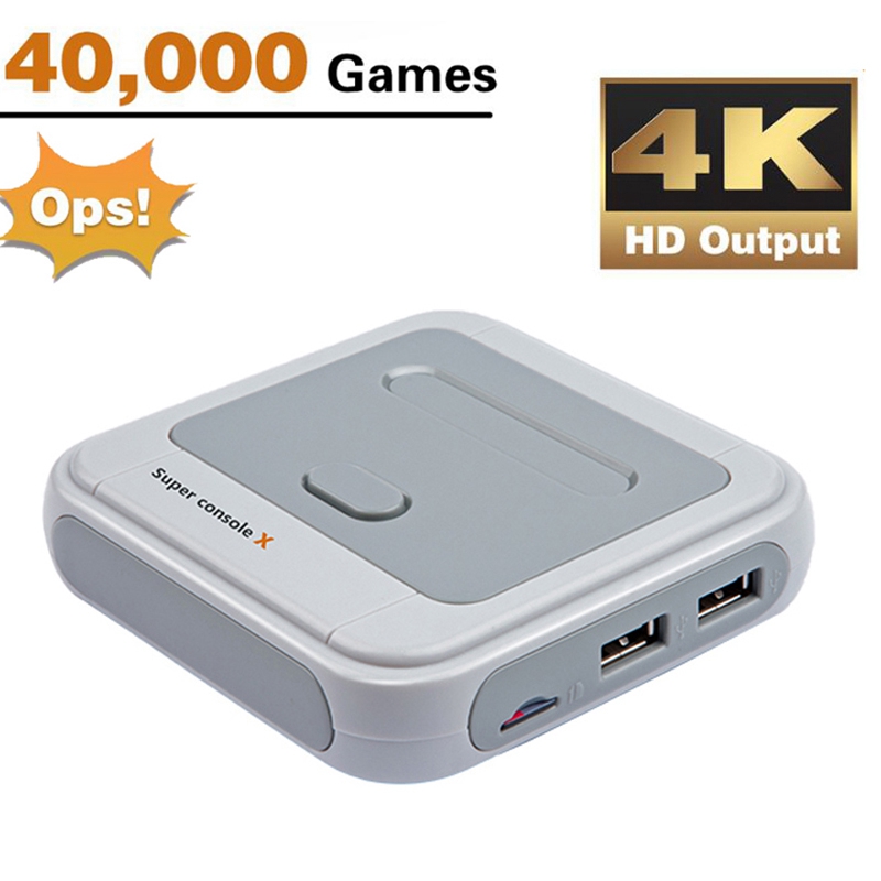 Retro Video Game Console Emulator Console Pre-Install 15000 Games HD 4K HDMI Output Mini Portable Console
