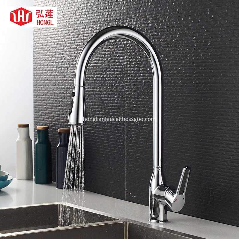 Kitchen Faucet With Sprayer