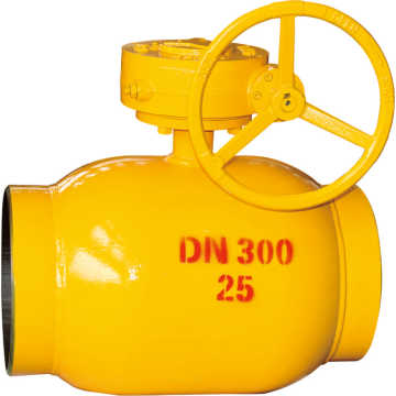 304 stainless steel fully welded ball valve