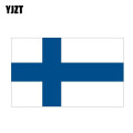 YJZT 15.3CM*9.3CM Personality FINLAND Flag Funny Car Sticker Decal Car Accessories 6-0790