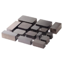 Square magnetic ferrosilicon aluminum alloy powder core