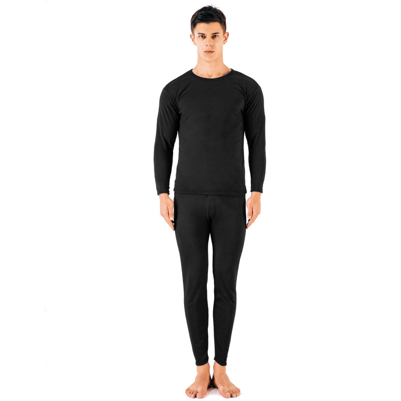 Winter Thermal Underwear Sets Thick Plus Velvet Warm Long Johns For Couples Clothes L-XXXL Pant And Top Thermal Suit Men Womens