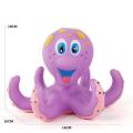 Children Bath Toys Octopus Bath Game Set Fun Floating Bath Toys Baby Octopus Kids Infant Toddlers 5 Rings Learn Play Fun Toys