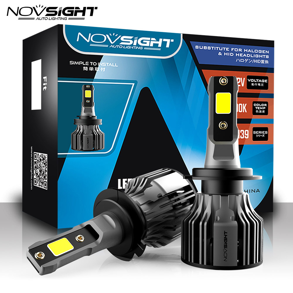 NOVSIGHT Super H7 LED Headlight mini H4 LED H8 H9 H11 HB3 HB4 9005 9006 H1 Auto Lamp 9004 9005 880 881 Fog Lights 12V car Lights