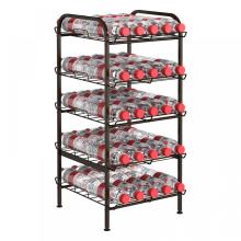 5 Layers Adjustable Water Bottle Organizer for Cabinet