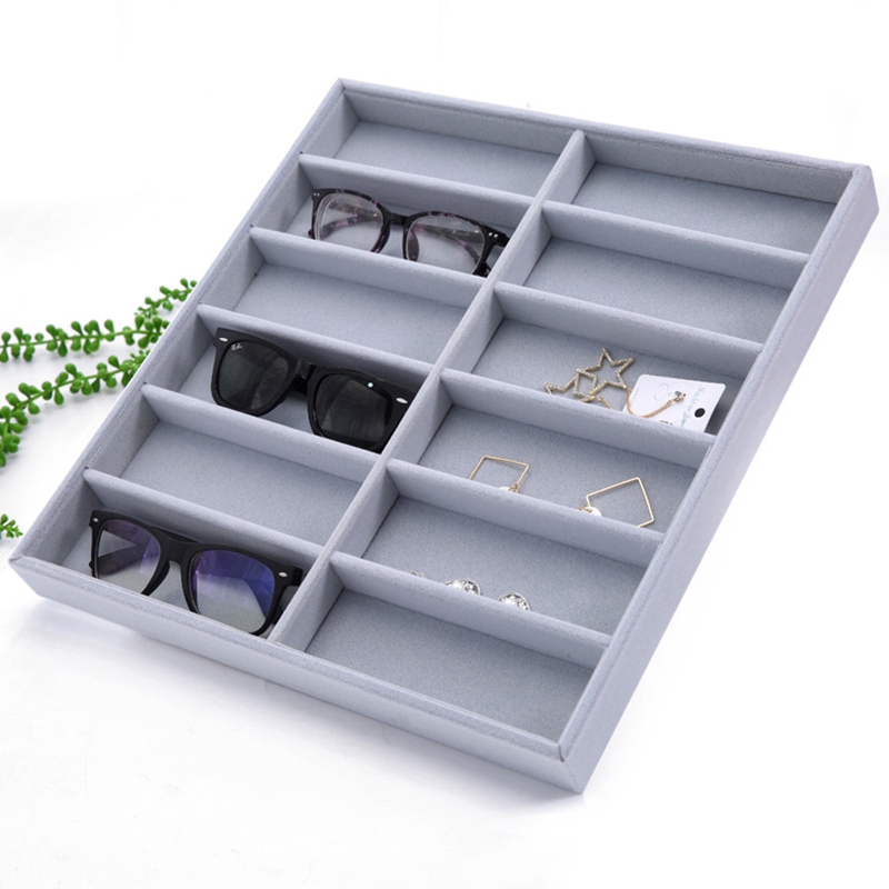 Sunglasses Box Eyewear Organizer Display Case Collector Eyeglass Box Sunglasses Storage Box