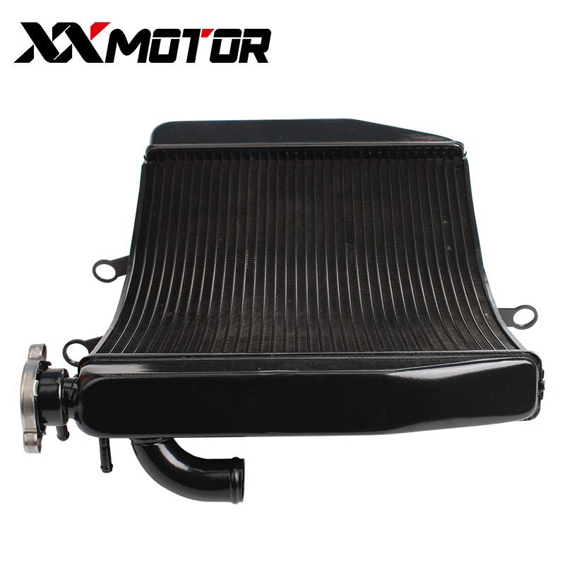 NEW Motorcycle Radiator Aluminium Cooler Cooling Water Tank For Kawasaki ZX-6R 636 2007 2008 ZX6R 07 08 ZX 600 ZX600 Ninja