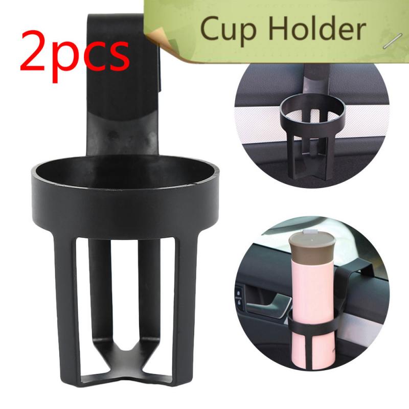 2 Pcs Universal In Auto Drinks Cup Bottle Portable Can Holder Door Mount Cup Mounts Holder Stand Car Accessories