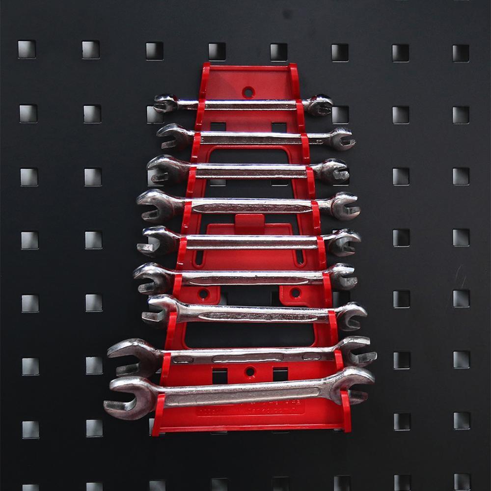 Plastic Wrench Organizer Tray Sockets Storage Tools Holder Standard Holders Wrench Rack Spanner Sorter