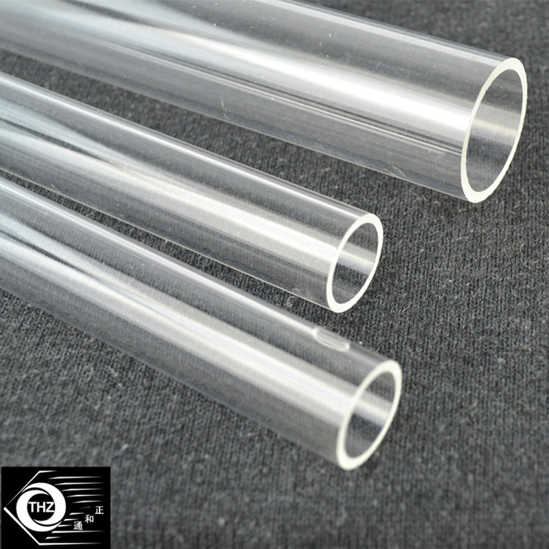 6pcs Acrylic Clear Tube OD80X2X1000MM Extruded Led Lamp Plastic Pipe PMMA Perspex Tubes Extruded Shower Curtain Poles