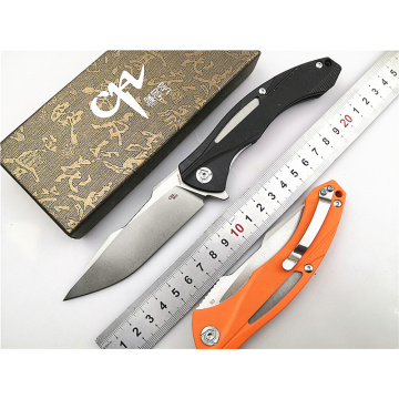 Brand CH CH3519 Folding EDC Knife G10 handle D2 Blade Pocket Knife Outdoor camping Hunting Tactical knife Tools