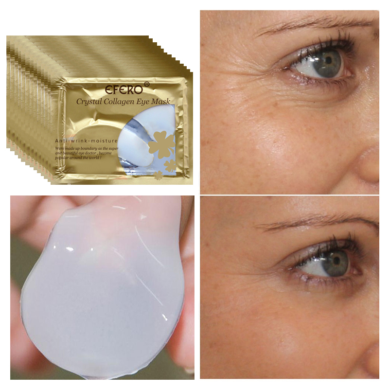 3g/pair Face Care Crystal Eyelid Patch Collagen Eyes Masks Remove Eye Bag Dark Circles Edema Moisturizing Firming Anti-Wrinkle