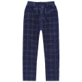 England Style Kids Boys Plaid Pants Casual Toddler Pants Big Boys Trousers 2019 Autumn Spring New Gray Blue Teen Pants 4-16 Year