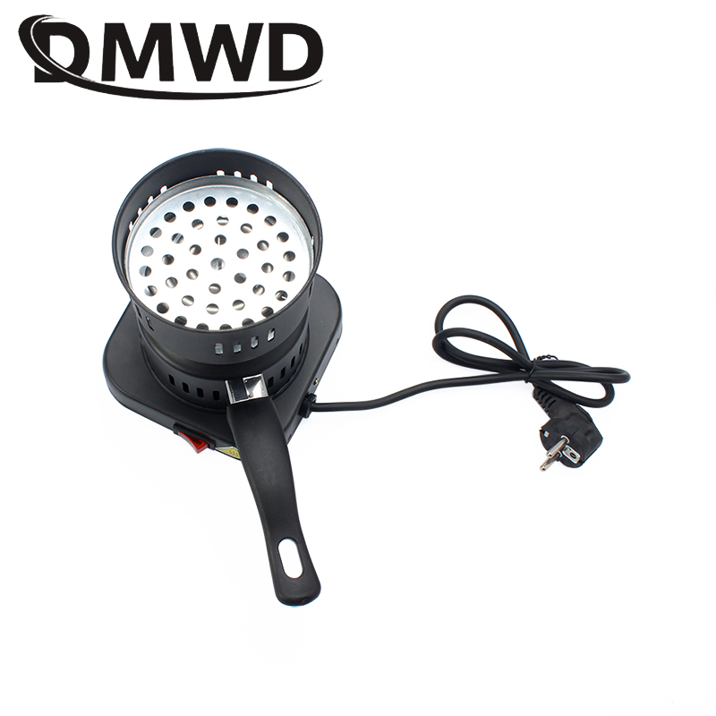 DMWD 110V/220V Shisha Hookah Charcoal Heater Stove Hot Plate Coal Electric Burner For Chicha Narguil Coal Lighter Accessories EU