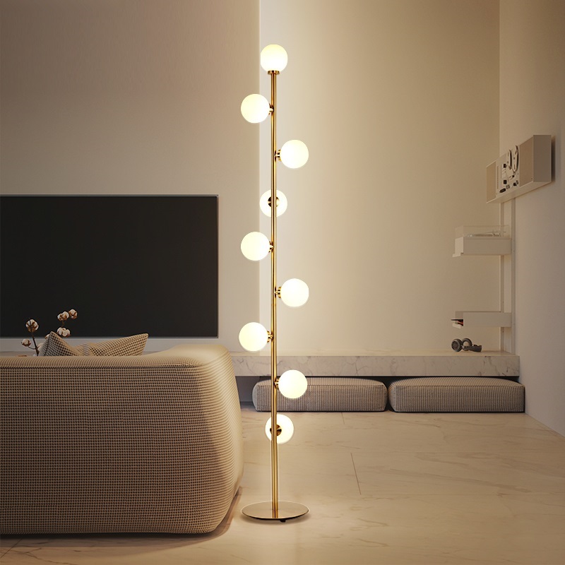Modern LED living room standing luminaires Nordic lights bedside illumination home deco lighting fixtures bedroom floor lamps