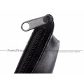 5pcs Professional Wired Microphone Holder Leather Case With Zipper For Shure Microphone Bag Accessories or Cable 23*11 cm