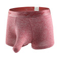 Men's Underwear Bulge Pouch Boxer Soft Underpants Solid Color Splicing Boxer Cotton Sexy Boxershorts Men Underwear Boxer Homme