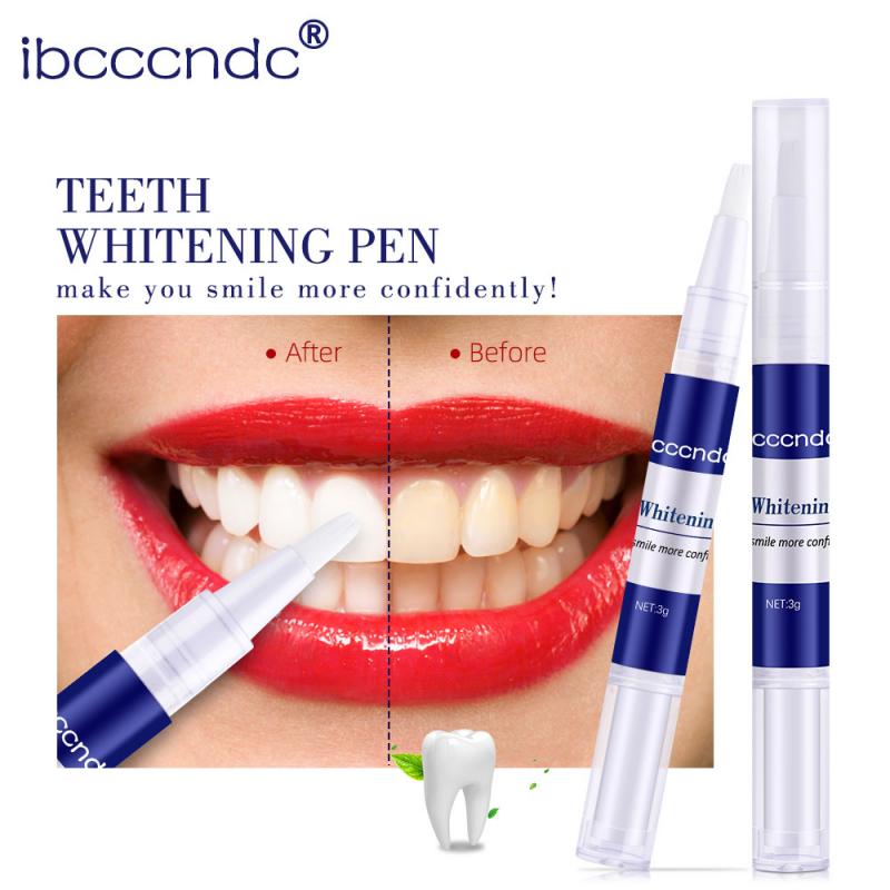 1PC Teeth Whitening Pen Smoke Coffee Tea Stain Remover Portable Teeth Whitening Brighten Pen Refresh Breath Oral Hygiene TSLM1
