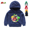 Kids Super Mario Bros Number Print Hoodies Boys/Girls Happy Birthday Gift Number Clothes Baby Cartoon Funny Hoodies Sweatshirts