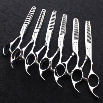 6 Inch Professional Pet Grooming Dog Thinning Scissors Japan 440c High Quality Thinning Shears for Groomer Cutting scissors