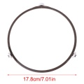 Microwave Oven Parts Round Shaped Rotating Tray Glass Plate Support 6.57'' Inner wheel height 1.6cm