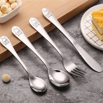Stainless Steel Creative Wrench Shape Dinnerware Set Cutlery knife Utensils Kitchen Accessories Dinner Forks Spoons Camping