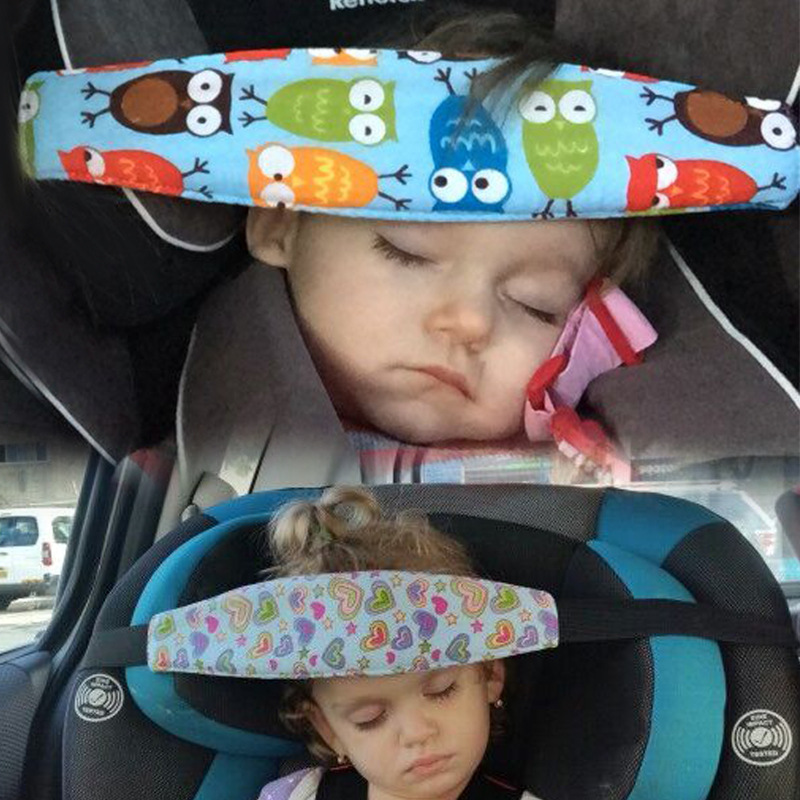 Baby Playpens Car Safety Seat Sleep Positioner Infants And Toddler Head Support Pram Kids Adjustable Fastening Belts