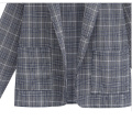 Women Suit Sets Autumn Elegant Office Plaid Long Sleeves Single-Breasted Pocket Suit Jacket + Skirt Suits Formal Skirt Set