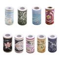 1Roll PVC Self-adhesive Border Stickers Kitchen Bathroom Waterproof Waistline Paster for Home Room Decoration Supplies