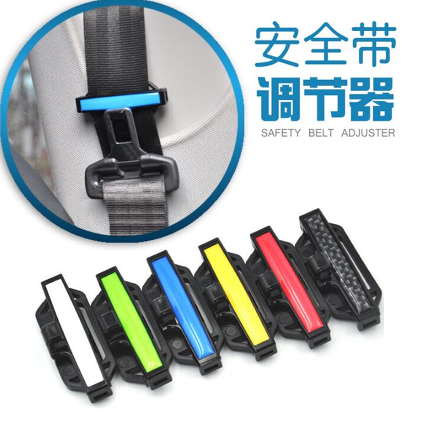 2pcs Adjustable Car Safety Belt Clips Buckle FOR peugeot 5008 renault clio range rover sport bmw x5 e53 suzuki swift bmw x3 f25