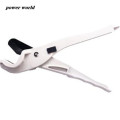 1Pcs Aluminum Alloy 9" Tube Cutter Scissors with Fixed Bracket and Switch for Plastic Pipe Cutting Shearing