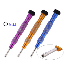 2.5mm Hexagon Hex Socket Head Screwdriver For iPhone 6s Motherboard Hex Screw Open Repair Tools Destornillador Herramientas