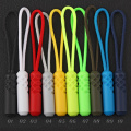 20Pcs/lot Outdoor Camping Equipment Tool Costumes Bags Zipper Tail Rope Anti-theft Longer Zipper pull Rope