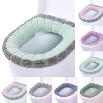 Universal Warm Soft Washable Toilet Seat Cover Mat Set for Home Decor Closestool Mat Seat Case Toilet Lid Cover Accessories