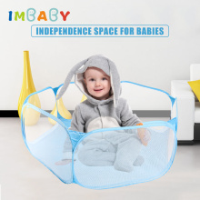 IMBABY Baby Playpen Safety Hexagonal Ocean Ball Pool Children Toys Outdoor Indoor Foldable Kids Game Ball Pool for Child Fence