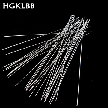 HGKLBB 30pcs Stainless Steel tool Metal Beading Needles Threading Cord for beads Jewelry Craft Making Tool Bracelet Pins DIY