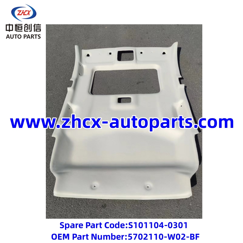 Roof lining assembly (sunroof) for changan CS35
