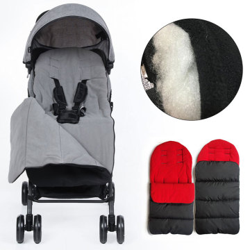 Baby Sleeping Bag Winter Warm Thicken Stroller Footmuff Infant Bedding Pad Windproof Newborn Pram Cushion Foot Cover