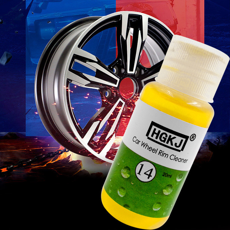 1PCS 20ml HGKJ-14 AutoMobile Window Cleaner Glass Cleaning Car Wheel Ring Remove Rust Car Accessories 5 times more Water = 120ml