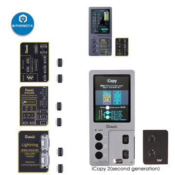 QIANLI iCopy Plus with Battery Board for iPhone 7 8 X XR XS MAX 11 Pro Max LCD/Vibrator Transfer Display/Touch EPROM Repair