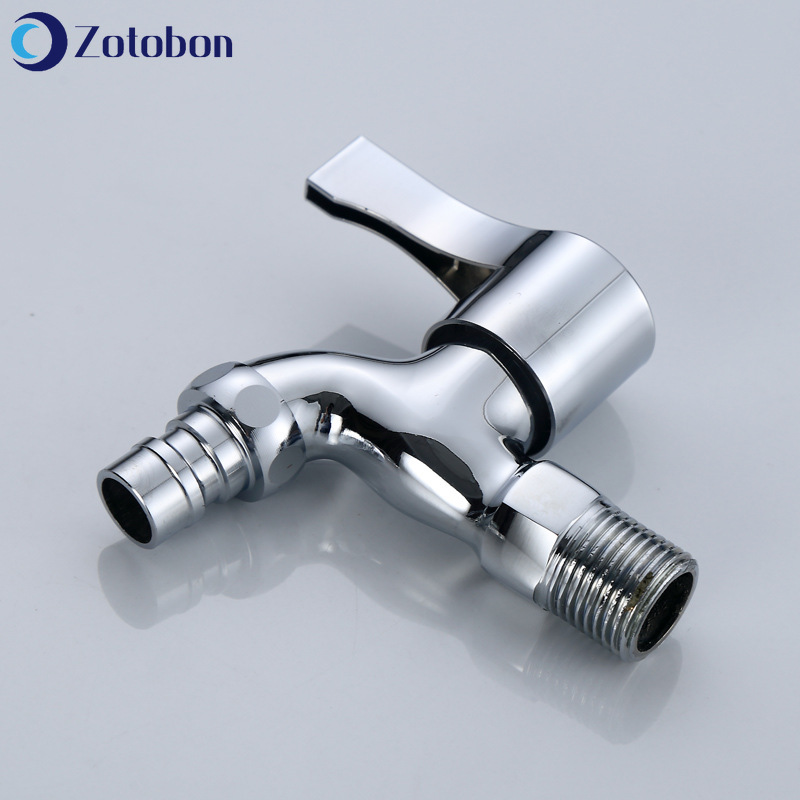 ZOTOBON Wall Mount Washing Machine Mop Faucet Multi-function Outdoor Balcony Water Tap Garden Watering Laundry Bibcock Taps H282